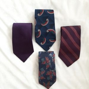 Bundle of Four Neckties